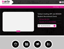 Tablet Screenshot of inartsfairs.com
